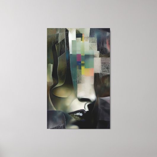 失明 キャンバスプリント (正面)