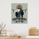 失望あなた全イエスミーム ポスター (キッチン)