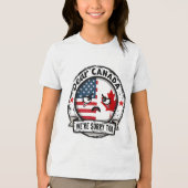 失望愛アメリカ親愛カナダは トライブレンドＴシャツ (正面)