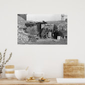 失業者とホームレス1938 ポスター (キッチン)