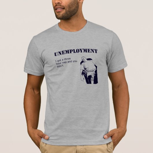 失業 Tシャツ (正面)