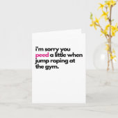 失礼しましたと哀悼のカード カード (黄色い花)