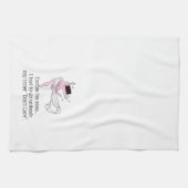 失礼だが、私は自分の内面を解き放たなければならなかった気によ! キッチンタオル (横)