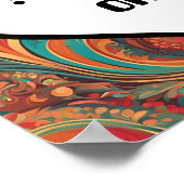 失礼なおもしろいハートデザイン!@#$ ポスター (角)