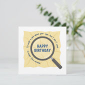 失礼なおもしろい誕生日カード カード (スタンド正面)