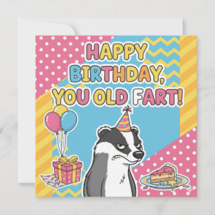 失礼なおもしろい誕生日カード カード