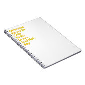 失礼ながら言わない ノートブック (右側)