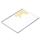 失礼ながら言わない ノートブック (左側)