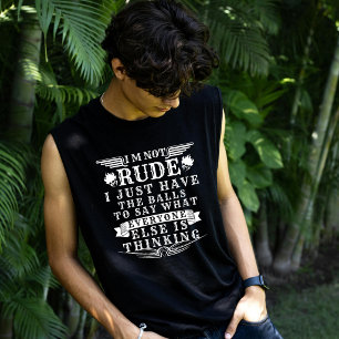 失礼なのではなくただズバズバ言うだけ Tシャツ