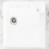 失礼なシール 長方形シール (バッグ)