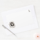 失礼なシール 長方形シール (封筒)