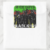 失礼な少年ブラッククッシュ スクエアシール (バッグ)