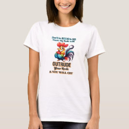 失礼な態度を取るな Tシャツ