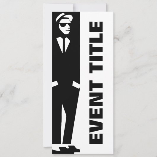 失礼な男の子: ska 招待状 (正面)