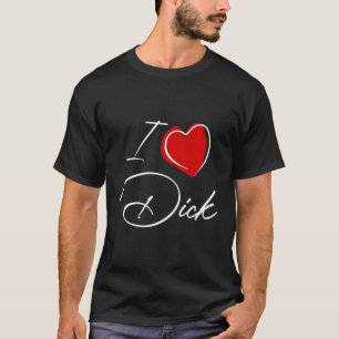 失礼な私はディックを愛する Tシャツ
