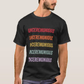 失礼な Tシャツ (正面)