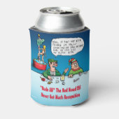 失礼なAlf漫画おもしろい小妖精や小人アットバー 缶クーラー (缶裏面)