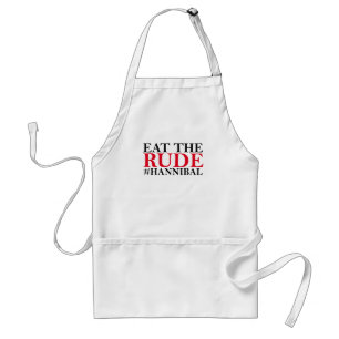 失礼なTシャツG.pngを食べて下さい スタンダードエプロン