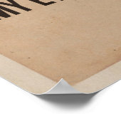 失礼恋しく思.私のポスターが上がっている。 ポスター (角)