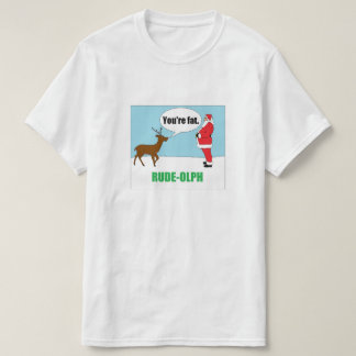 失礼olph: おもしろいなクリスマスのTシャツ Tシャツ