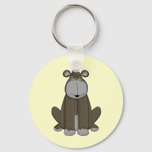 失神した猿 キーホルダー (正面)