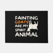 失神ヤギは私の霊獣ヤギおもしろいの値リスト ドアマット (正面)