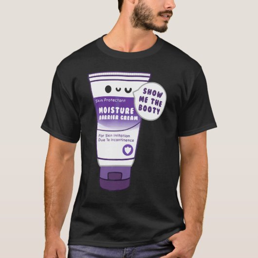 失禁性クリーム私にブーティナース Tシャツ (正面)