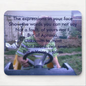 失行症のマウスパッド マウスパッド (正面)