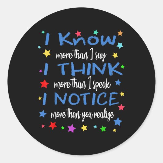 失行認識度シャツラブ&amp；サポート失行 ラウンドシール (正面)