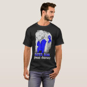 失行認識度ママサポートリボン Tシャツ (正面フル)