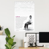 失語症ポスター ポスター (ホームオフィス)