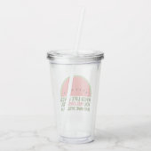 失読症おもしろい引用文失読症ユーモアスイカ アクリルタンブラー (裏面)