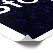 「失読症は私にストップはできない」 ポスター (角)