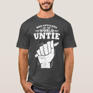 失読症はTeople Poo Dyslexia ADHDである Tシャツ