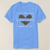 失読症先生失読症セラピー失読症 Tシャツ (デザイン正面)