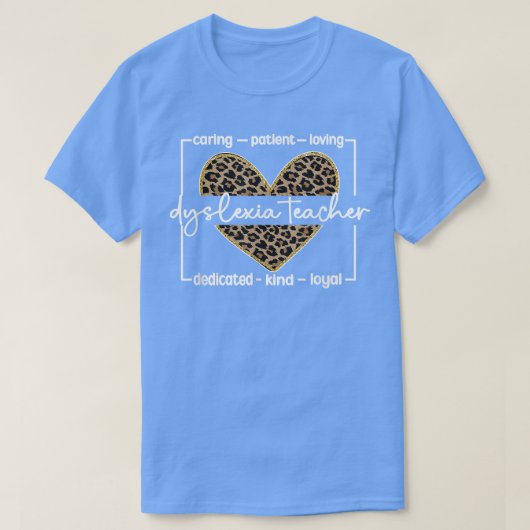 失読症先生失読症セラピー失読症 Tシャツ (デザイン正面)