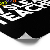 失読症先生 ポスター (角)