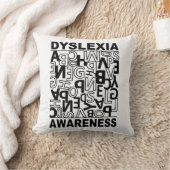 失読症認識度失読症先生学生 クッション (ブランケット)