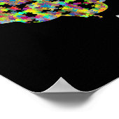 失読症認識度書障害学病 ポスター (角)