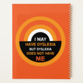 失読症認識度 |サポート | Dyslexic Gift Mag プランナー手帳 (裏面)