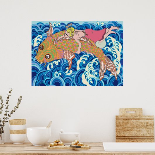 奄美ポスター ポスター (キッチン)