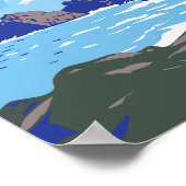 奄美郡東国立公園日本旅行芸術ヴィンテージ ポスター (角)