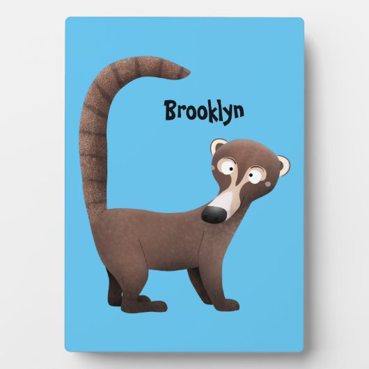 奇妙おもしろいなコアティムンディ漫画イラストレーション フォトプラーク (正面)