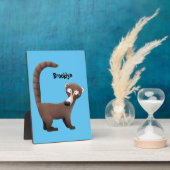 奇妙おもしろいなコアティムンディ漫画イラストレーション フォトプラーク (側面)