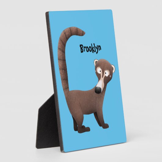 奇妙おもしろいなコアティムンディ漫画イラストレーション フォトプラーク (側面)