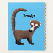 奇妙おもしろいなコアティムンディ漫画イラストレーション プランナー手帳 (裏面)