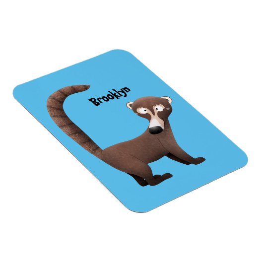 奇妙おもしろいなコアティムンディ漫画イラストレーション マグネット (右側)