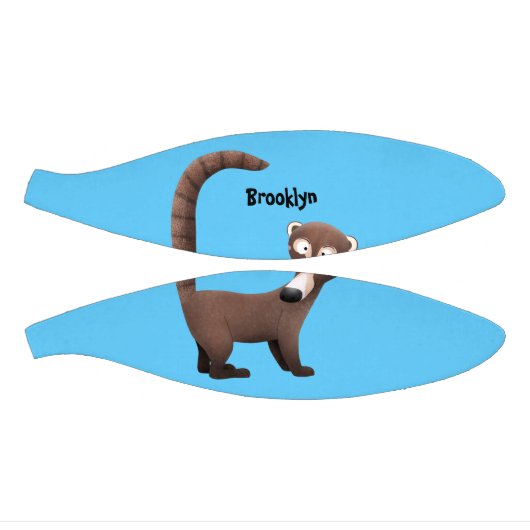 奇妙おもしろいなコアティムンディ漫画イラストレーション ミニバスケットボール (パネル)