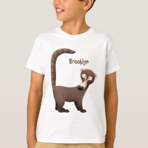 奇妙おもしろいなコアティムンディ漫画イラストレーション Tシャツ