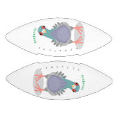 奇妙おもしろいなハト漫画イラストレーション アメリカンフットボール (パネル)